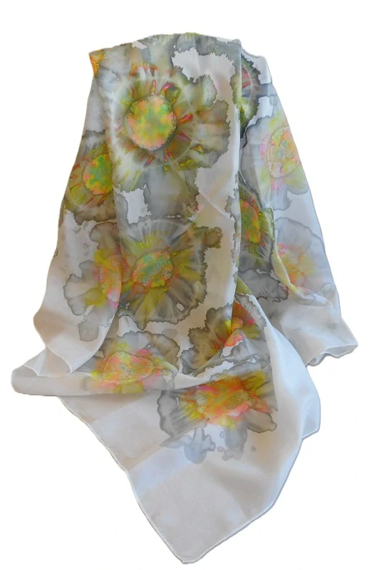 Horová Růžena: Šátek hedvábný - květy