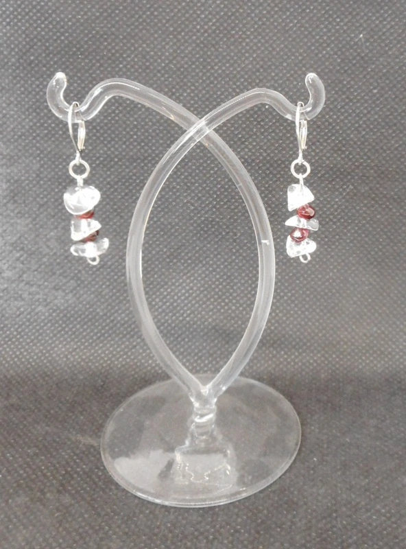 Horová Růžena: Náušnice křišťál