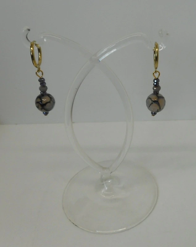 Horová Růžena: Náušnice turmalín