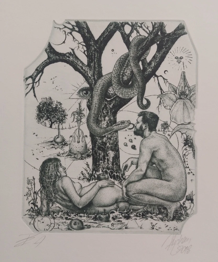 Hujber Günter: Adam a Eva