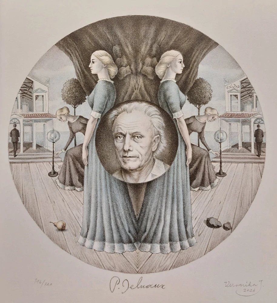 Jelenová Veronika: Slavní mistři - P. Delvaux