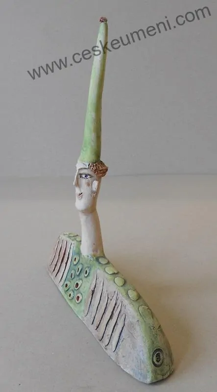 Jirušová Jana: Busta - kašpar