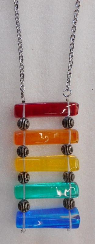 Kaufman Robert: RAINBOW - náhrdelník - žebřík