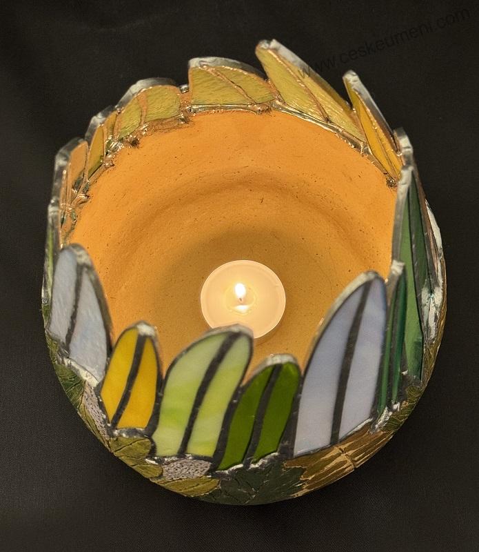 Heřmanová Jana: Lístkový svícen - Traviny