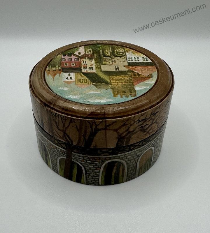 Lesařová - Roubíčková Michaela: Krabička - Městečko s hradem