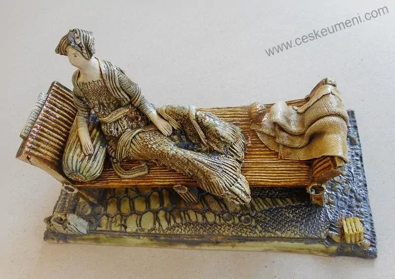 Martinec Stanislav: Žena na sofa