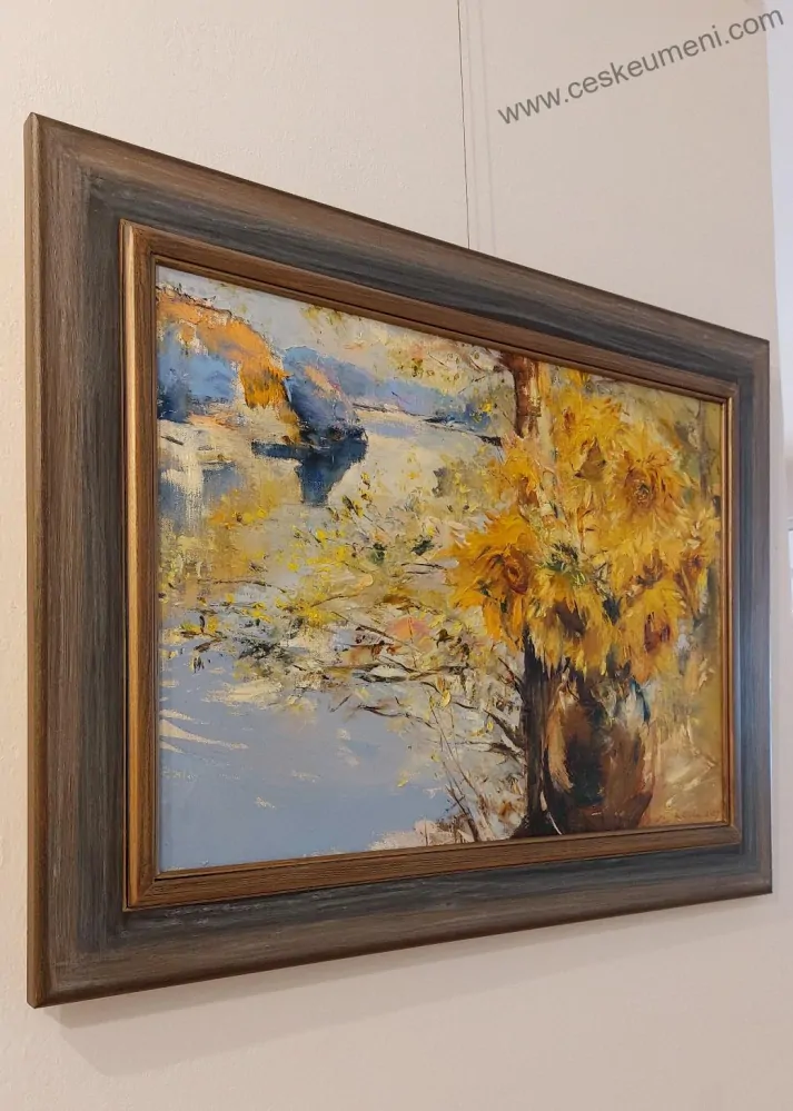 Řeřicha Jan: Slunečnice nad Vltavou 