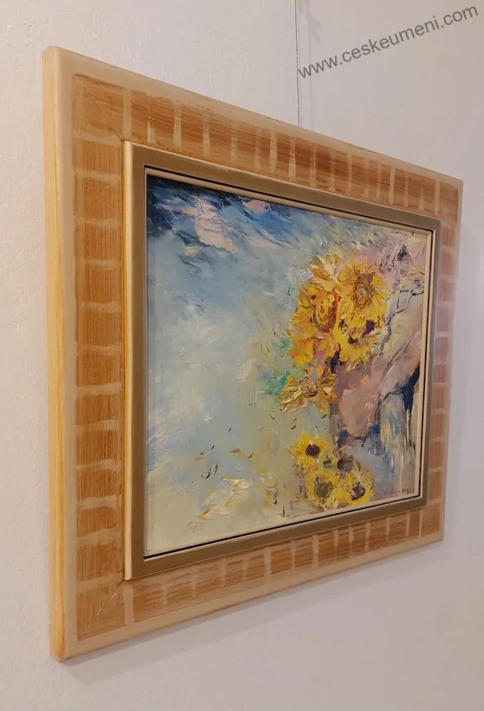 Řeřicha Jan: Zátiší na skalnatém břehu
