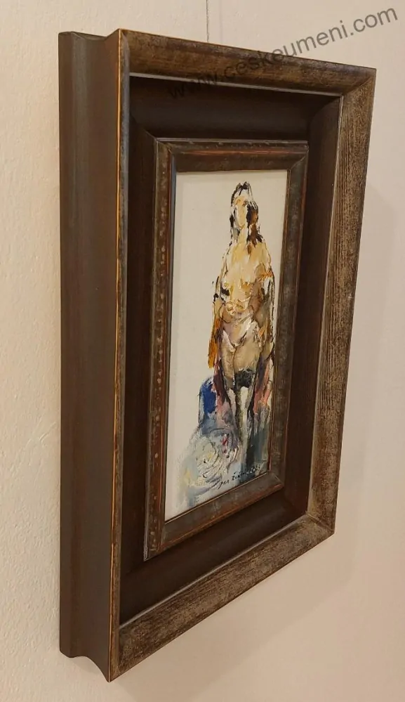 Řeřicha Jan: Studie stojící ženy