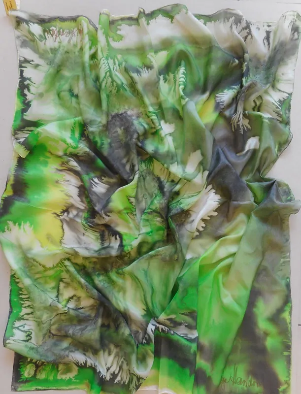 Havrdová Olga: Hedvábný šátek velký III.