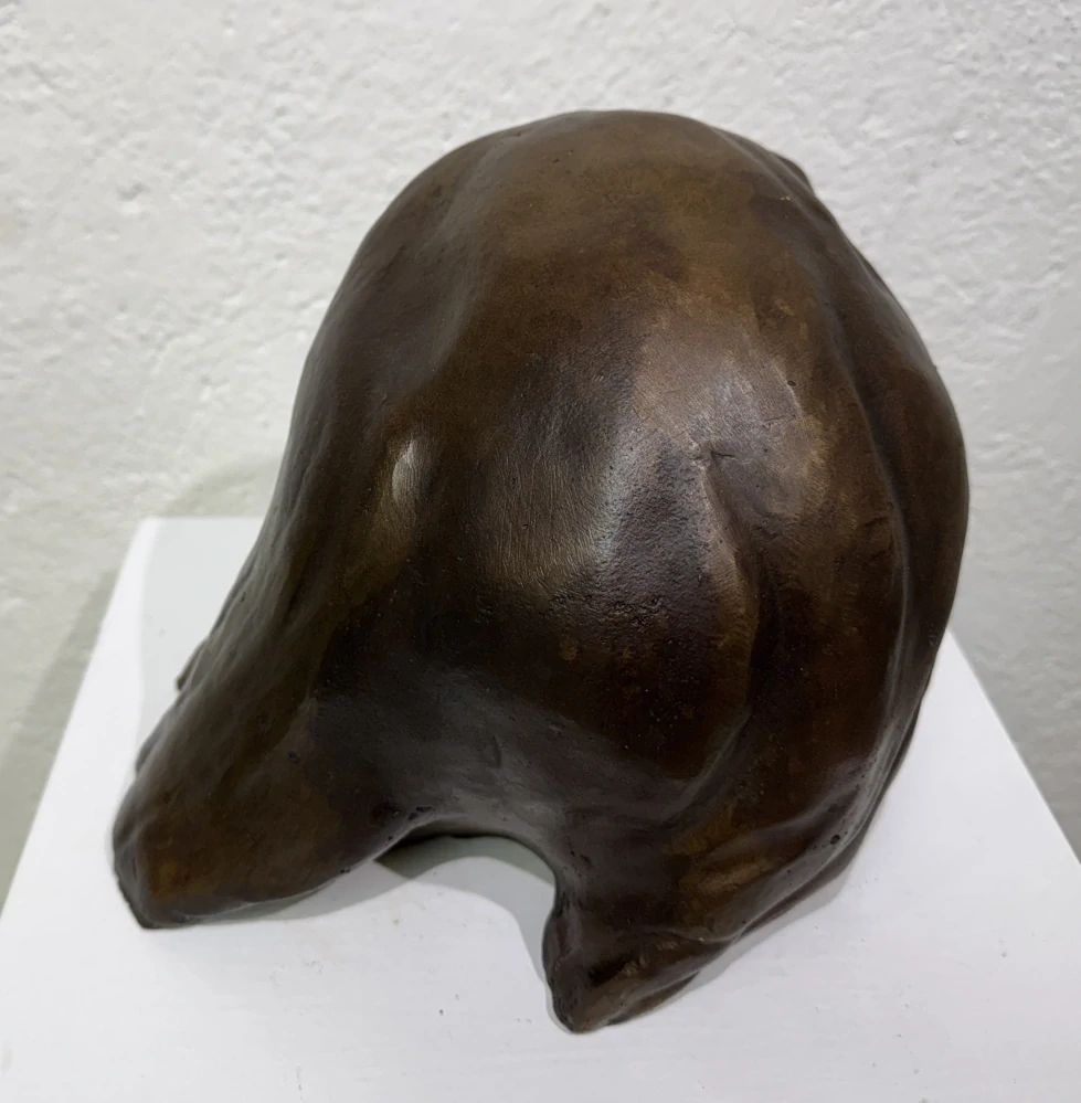 Otto Gutfreund: Dívčí hlava s rozevlátými vlasy