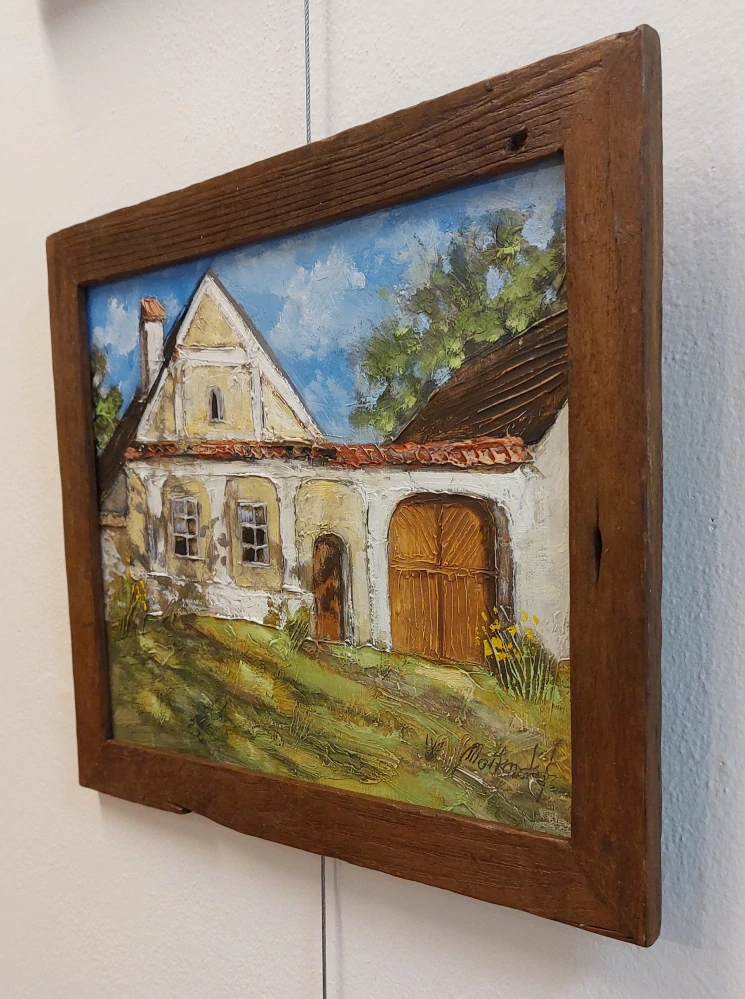 Malkovská Wernerová Eva: Chaloupka - modré okenice
