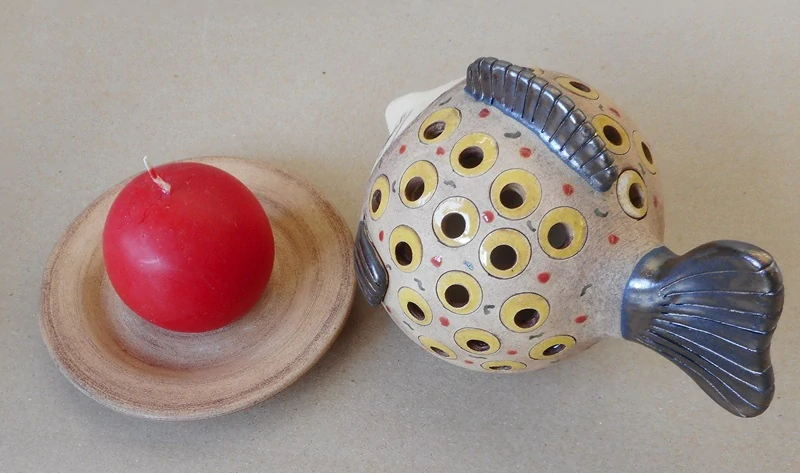 Charwotová Lenka: Ryba - svícen 