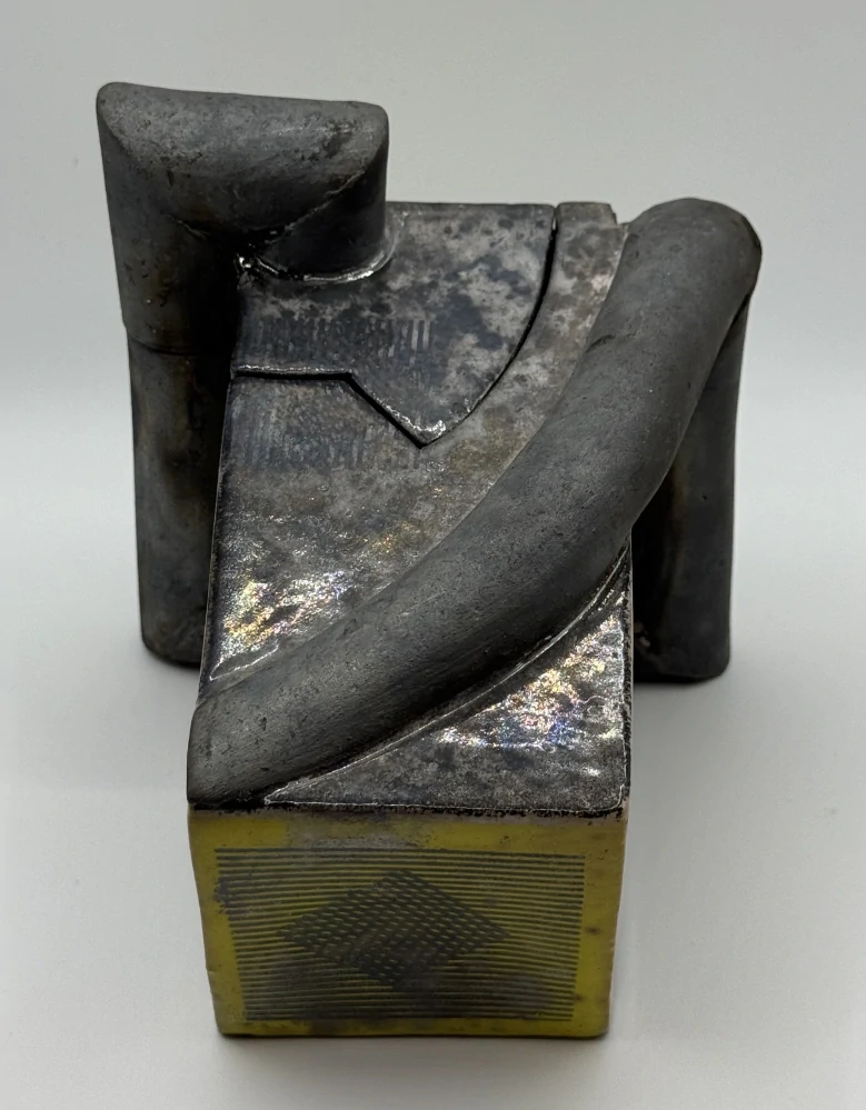 Kováříková Ludmila: Box žluto-šedý