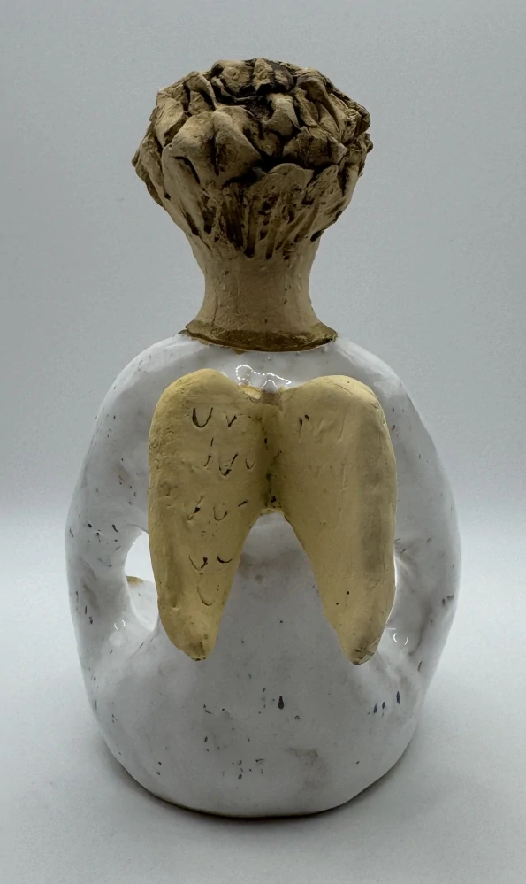 Alferiová Alena: Andílek svícen bílý