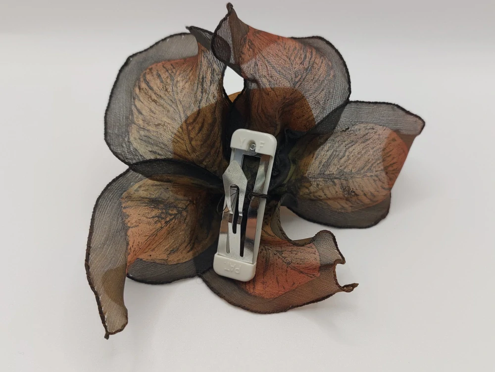 "Ruckl" Knoblochová Zuzana: Růžička - klips (oranž.)