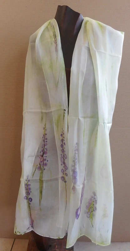 Horová Růžena: Šála hedvábná - vzor