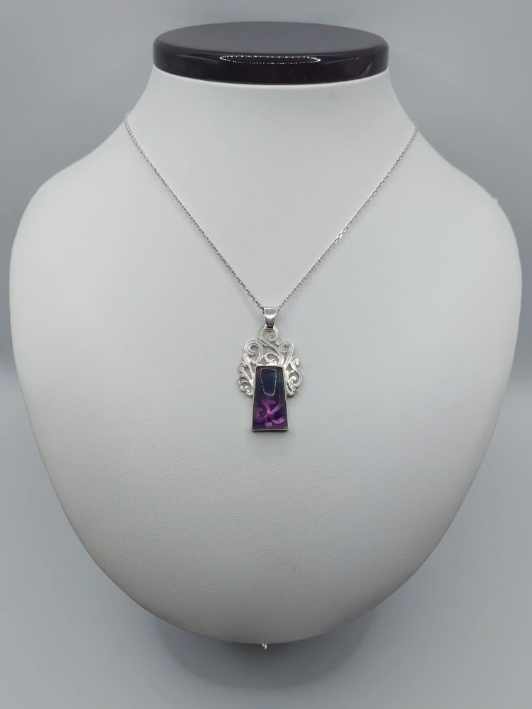 Ebermannová Hana: Náhrdelník (Závěs s řetízkem) - Baroko