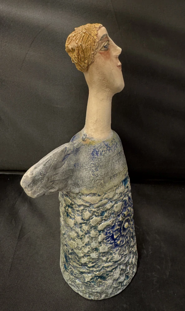 Jirušová Jana: Zvonek - Anděl s krajkovými obláčky 