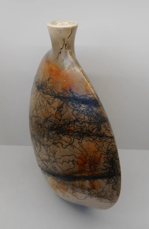 Plíhal Michal: Váza velká placatá s hrdlem