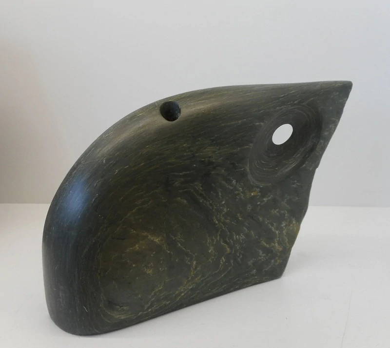 Doucha JIří: Břidlicová váza na sušiny