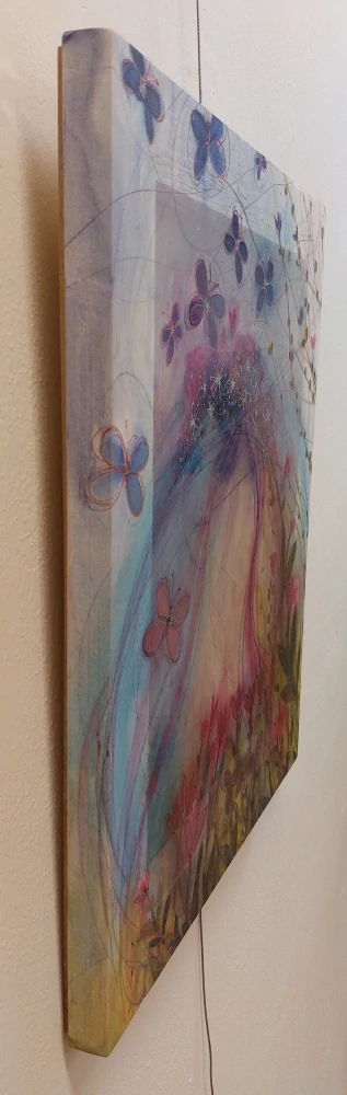 Dostálková Dita: Víla III (dvojitý obraz)