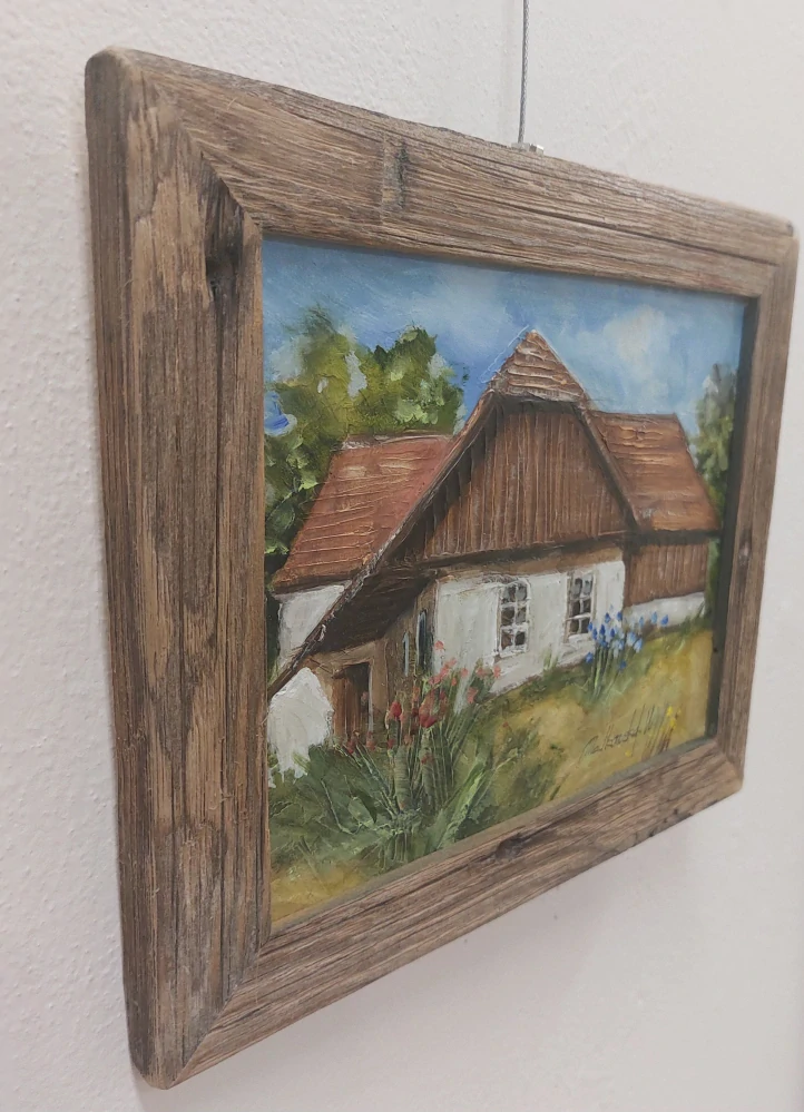 Malkovská Wernerová Eva: Chaloupka s předzahrádkou