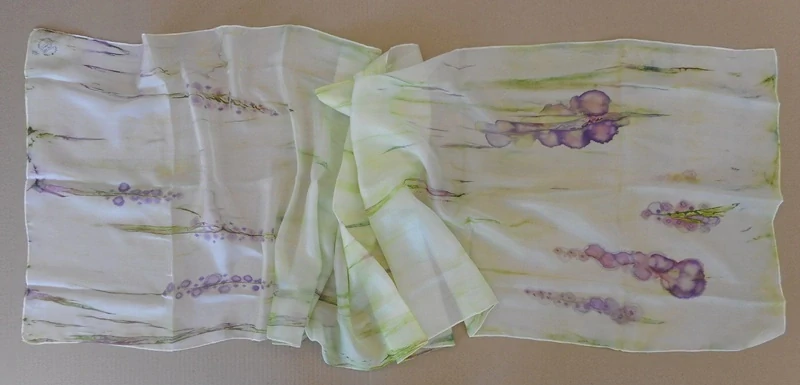 Horová Růžena: Šála hedvábná - vzor