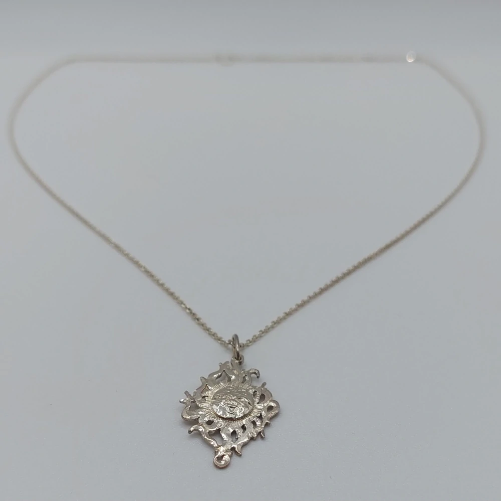 Ebermannová Hana: Náhrdelník (Závěs s řetízkem) - Slunce