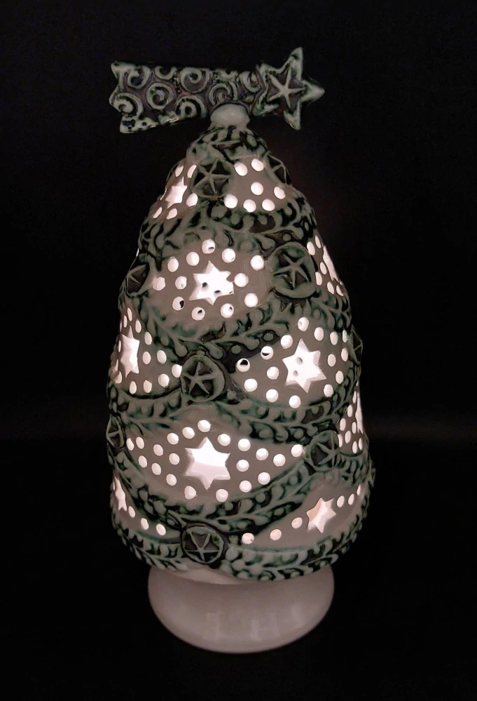 Oršulíková Stanislava: Svícen stromek zelený (hvězdičky)