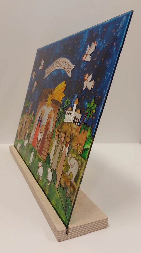 Škrancová Ivana: Betlém (na stojánku)