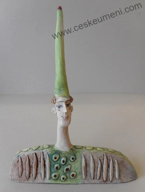 Jirušová Jana: Busta - kašpar