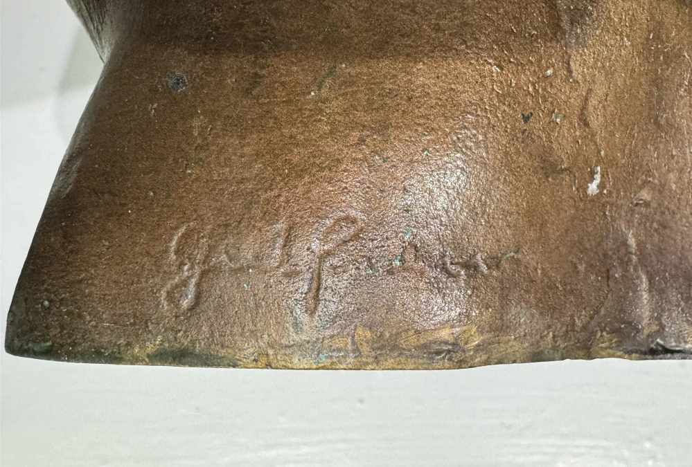 Otto Gutfreund: Dívčí hlava s rozevlátými vlasy