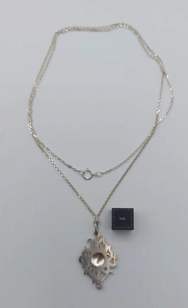 Ebermannová Hana: Náhrdelník (Závěs s řetízkem) - Slunce