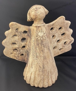 Bambasovi Ivana a Jan: Stojící anděl (srdíčko)