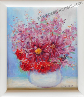 Hrušková Štefková Helena: S jiřinkami