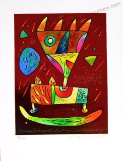 Halva Michal: Anděl surfující na měsíci