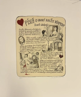 Hüttnerová Iva: Píseň o ubohý Anežce Böhmový