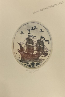 Vychodilová Olga: Loď s mořskou sasankou