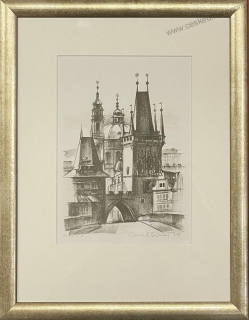 Beneš Karel: Praha - Mostecká věž