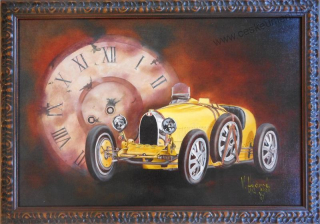 Hejdová Věra: Bugatti 35 žlutá