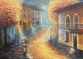 Kostkubová Markéta: Dívka v dešti