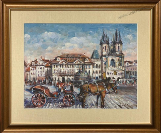 Lukáčová Zuzana: Praha s koněm