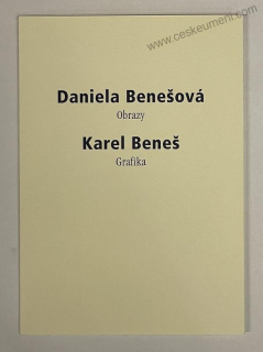 Karel & Daniela Benešovi - Katalog