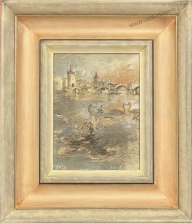 Řeřicha Jan: Praha - Vzlet labutě
