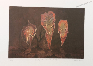 Kurovská Lenka: Lístky alá halloweenské dýně