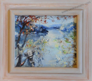 Řeřicha Jan: Ranní průhled nad Vltavou