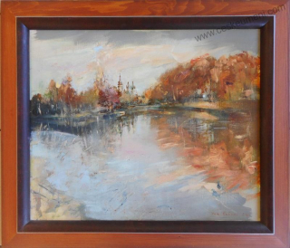 Řeřicha Jan: Soutok Labe s Orlicí