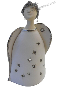 Bašková Štěpánka: Anděl - svícen 