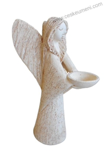 Trbušková Štěpánka: Anděl - svícen